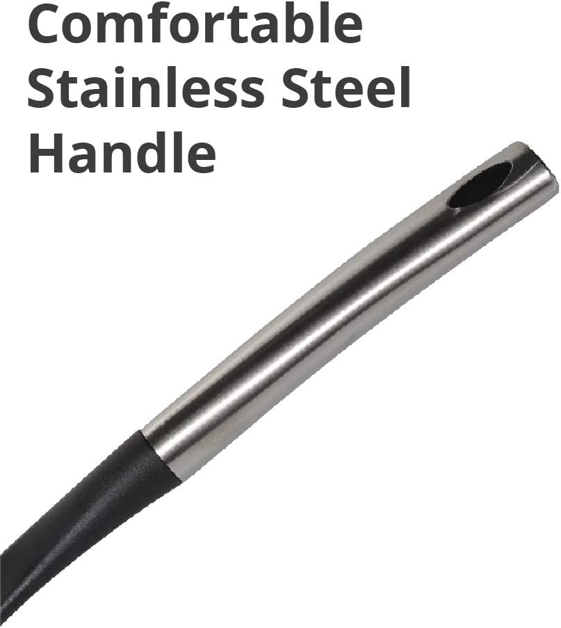 Steel Handle Nonstick Cooking Spoon-D1