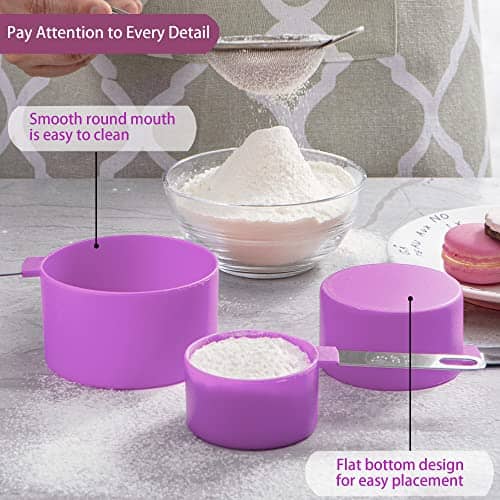 8 Pcs Measuring Cups and Spoon