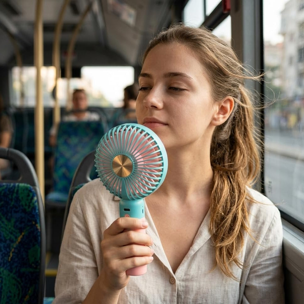 3-Speed Rechargeable Fan-Large