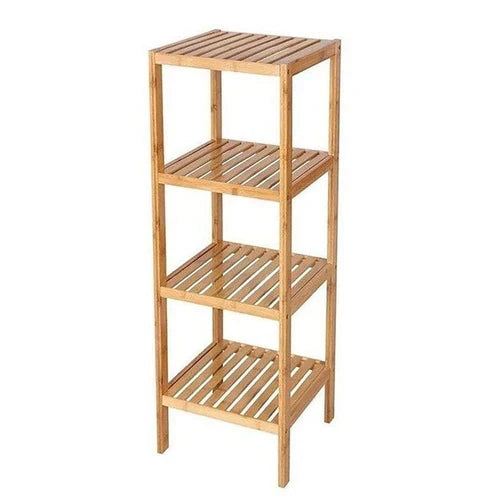 4-Tier Bamboo Storage Rack