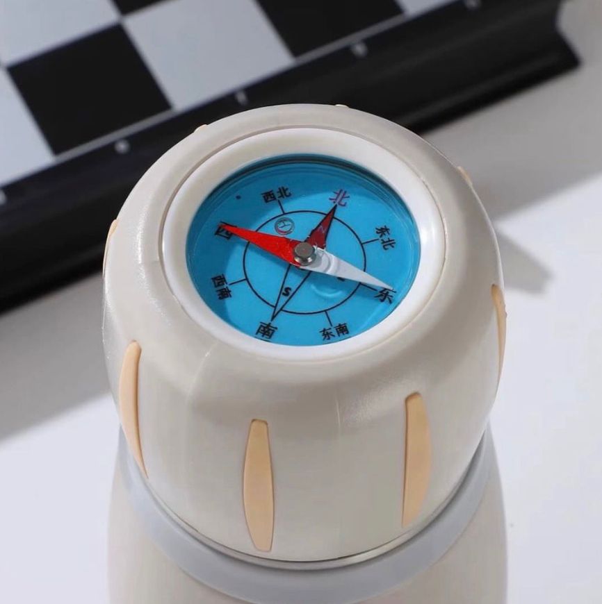 Vacuum-Insulated Bottle with Compass -590ML
