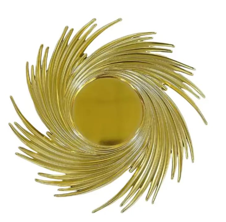 Golden Charger Plate Design 07