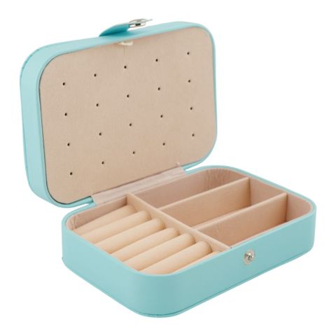 Multi-Layer Jewellery Storage Case-Sky Blue