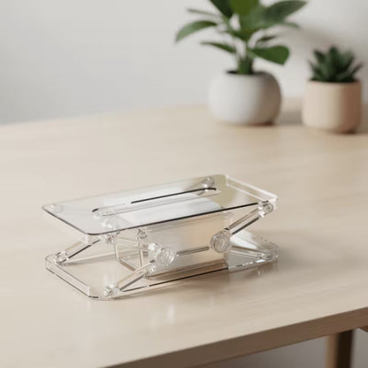 Acrylic Expandable Tissue Box