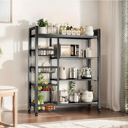 Premium Multifunctional Storage Rack - With Wheels