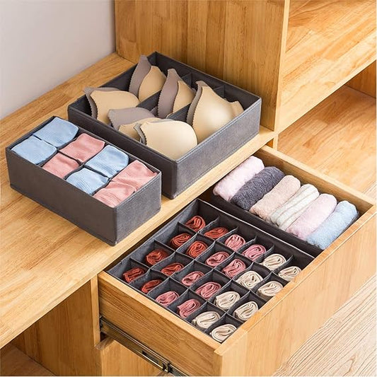 4 in 1 Wardrobe Organizers(Grey)