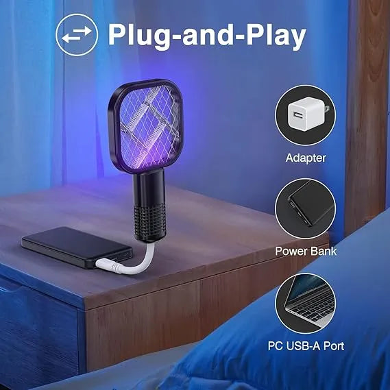 Mini USB Portable Electric Mosquito Racket