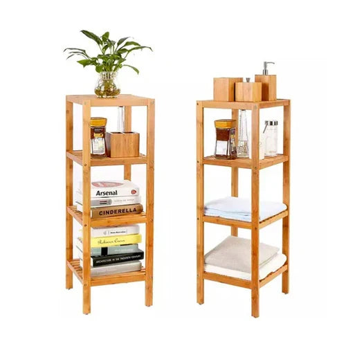 4-Tier Bamboo Storage Rack