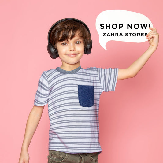 Grey Stripe T-Shirt
