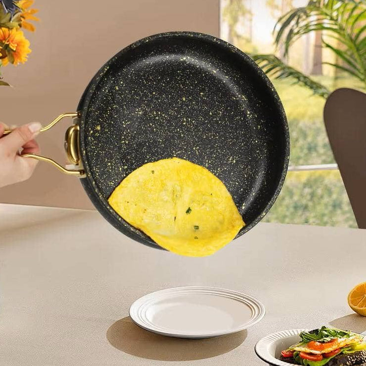 11 Piece Granite Coating Cookware Set