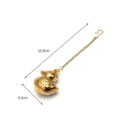 Duck Shape Golden Infuser