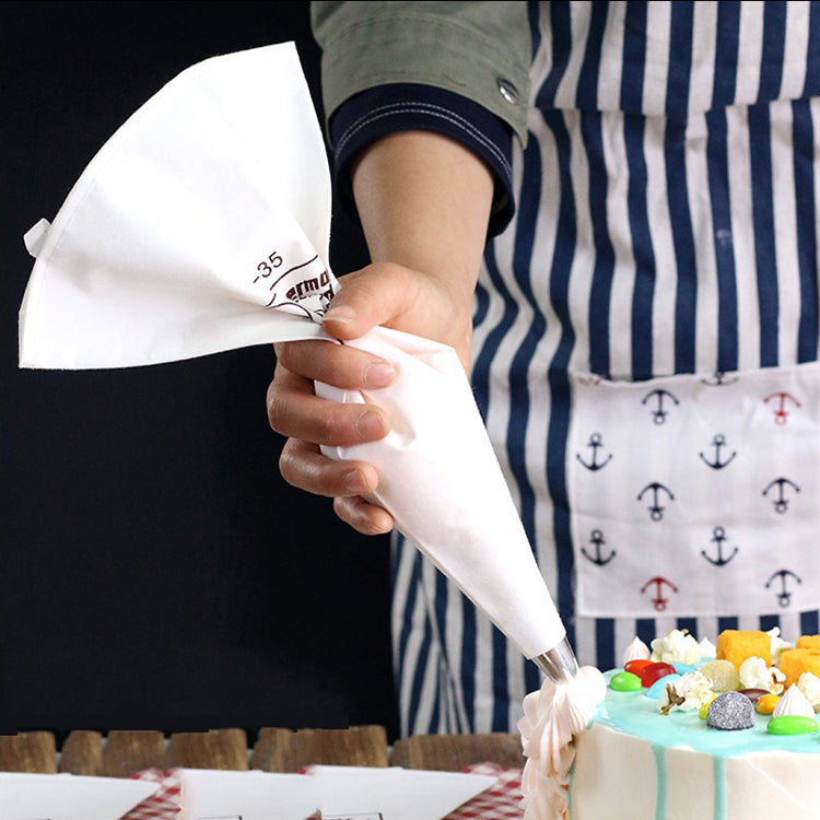 100 Pcs Disposable Cake Decorating Piping Bags-Medium