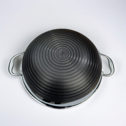 Double Handle Laser Coating Wok-32cm