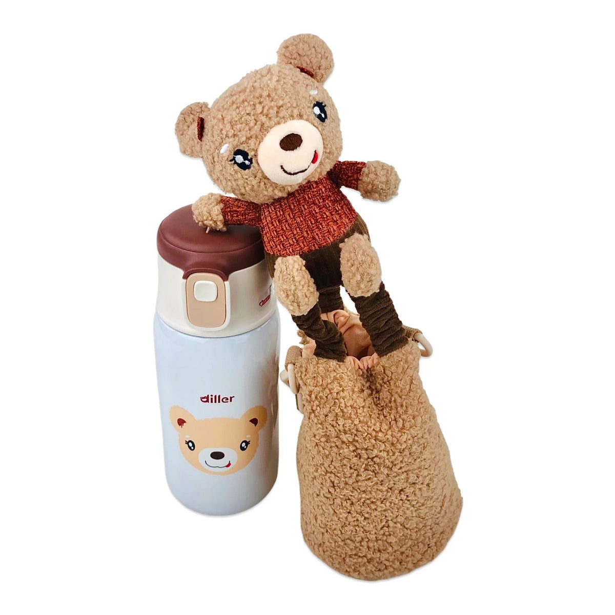 Stainless Steel Cartoon Design Water Bottle