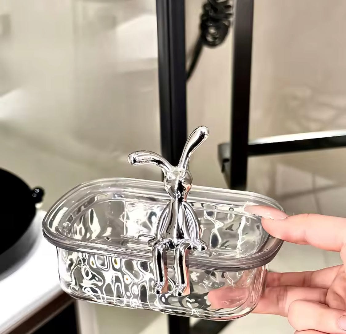 Acrylic Rabbit Soap Dish