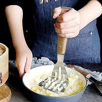 Wooden Handle Potato Masher