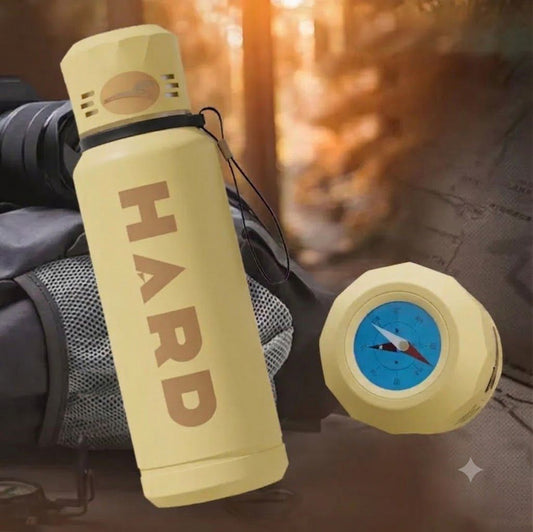 Vacuum-Insulated Bottle with Compass -1000ML