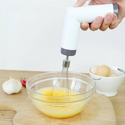 3-Speeds cordless Rechargeable Hand Mixer