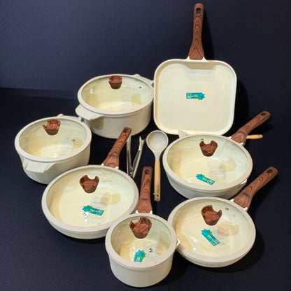 21 Pcs Non-stick Cookware Set