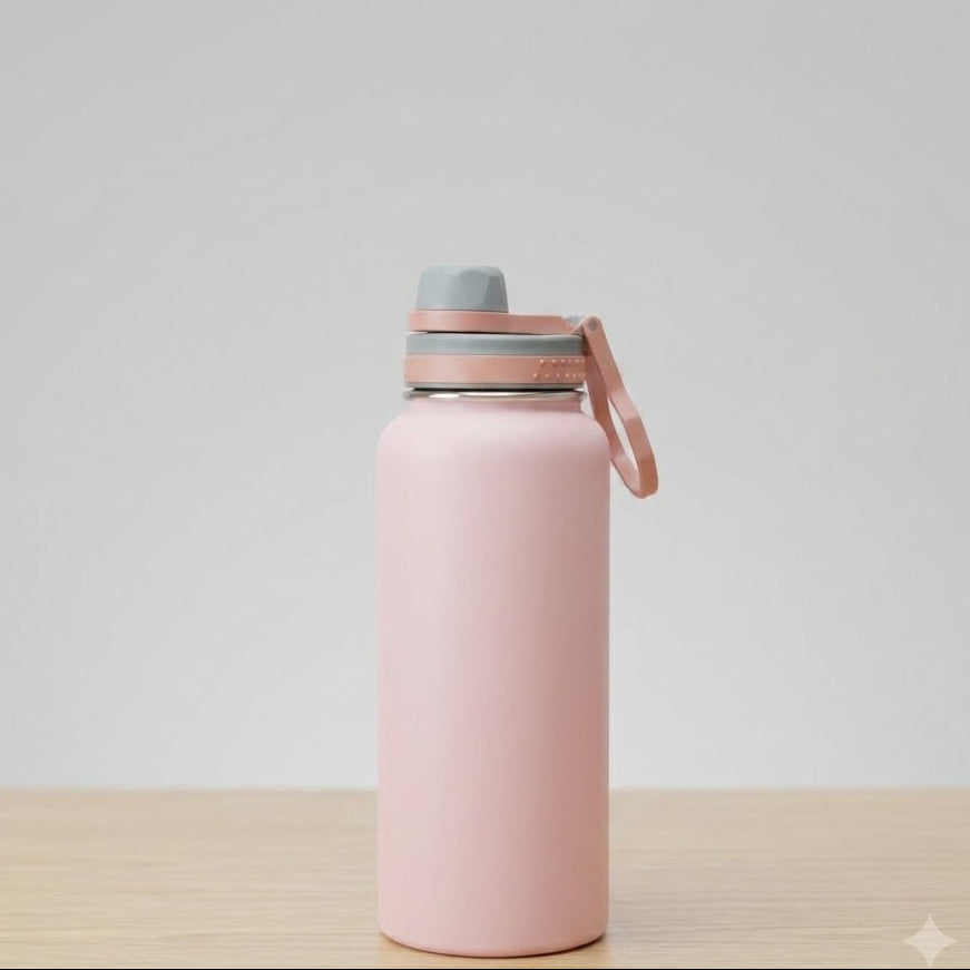 Thermal Insulated Water Bottle-Pink