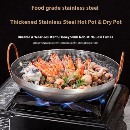 Laser Coating Non-Stick Wok