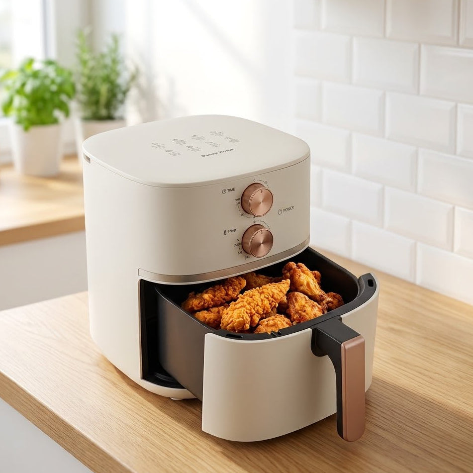 Danny Home Electric Air Fryer 5L -White