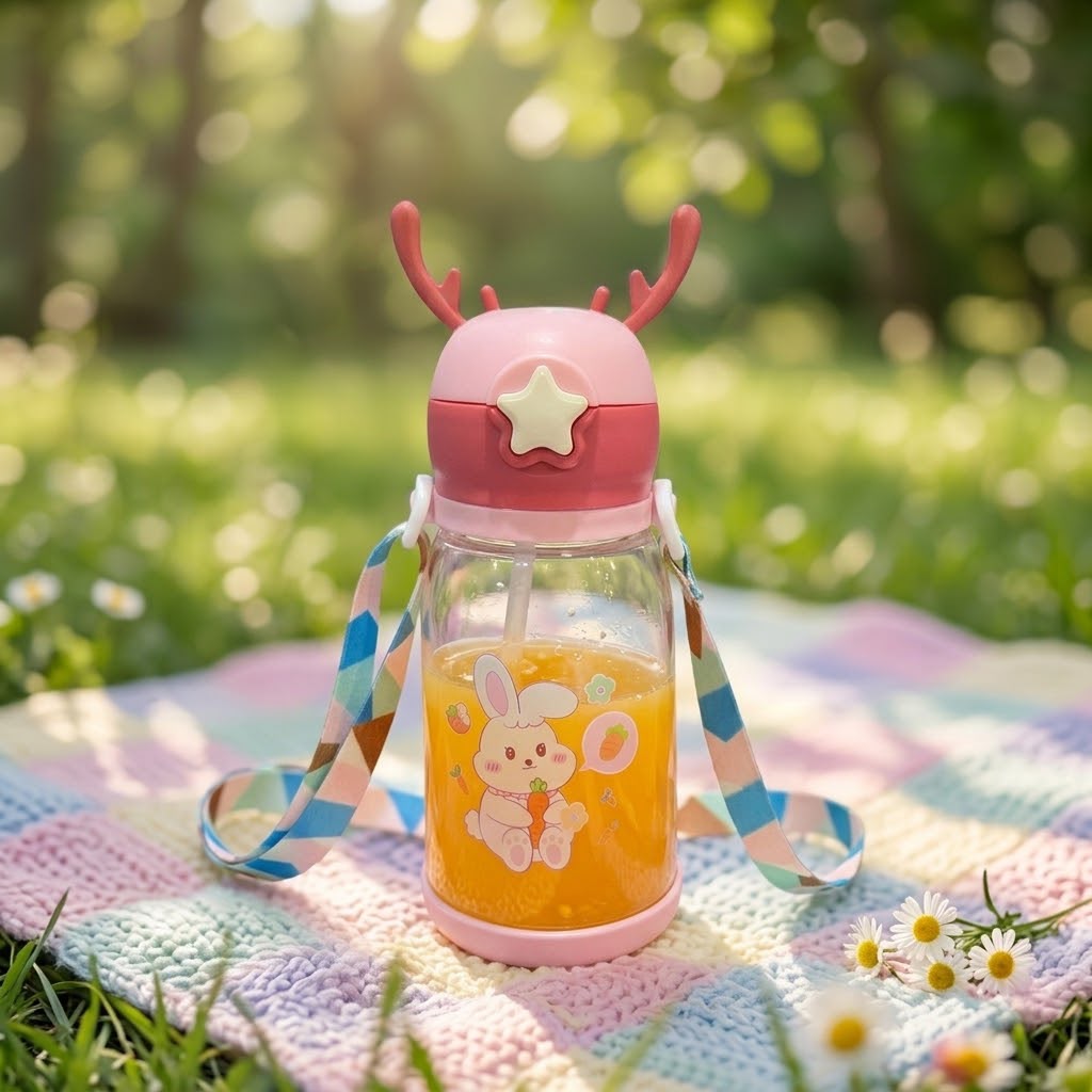 Cartoon Design Water Bottle