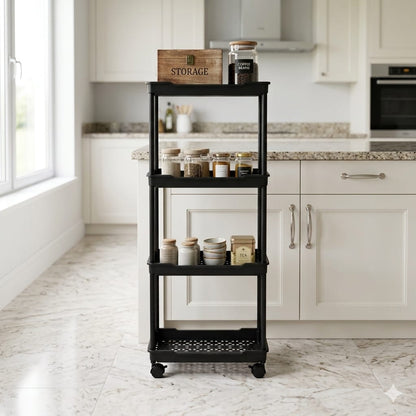4 Tier Multipurpose Storage Trolley