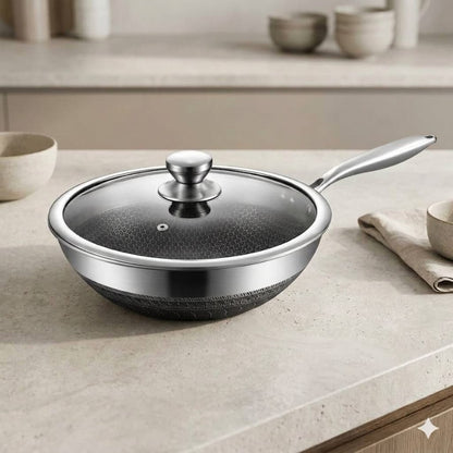 Double Sided Laser Coating Pan-34cm