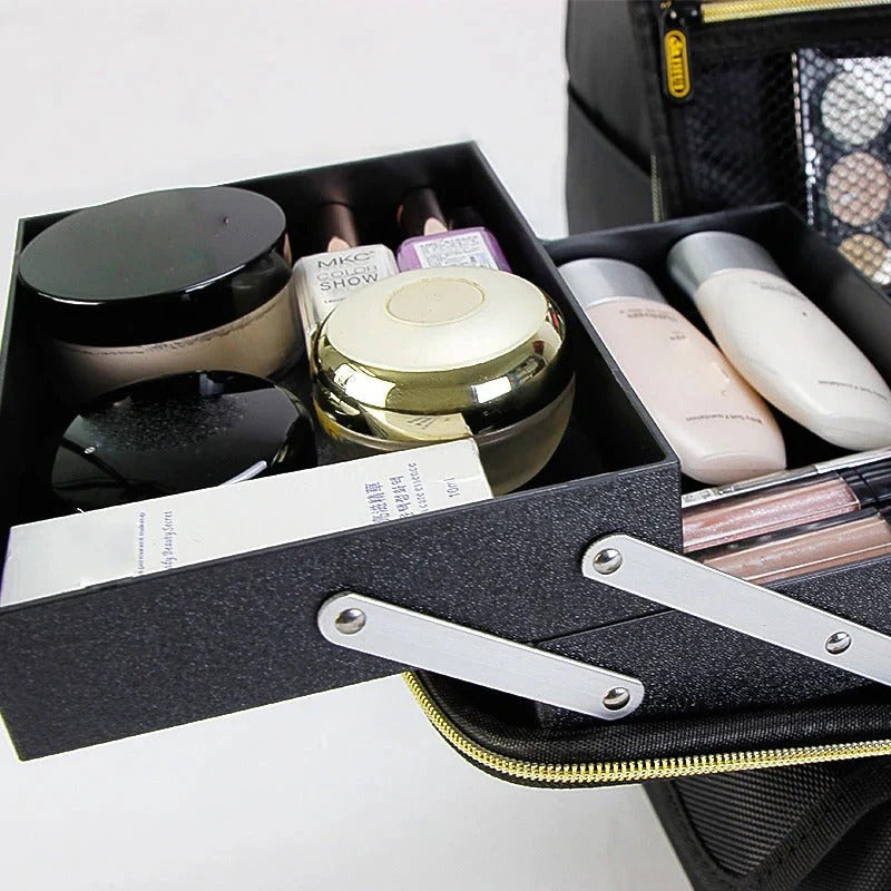 Multi-Layer Travel Storage Cosmetic Box