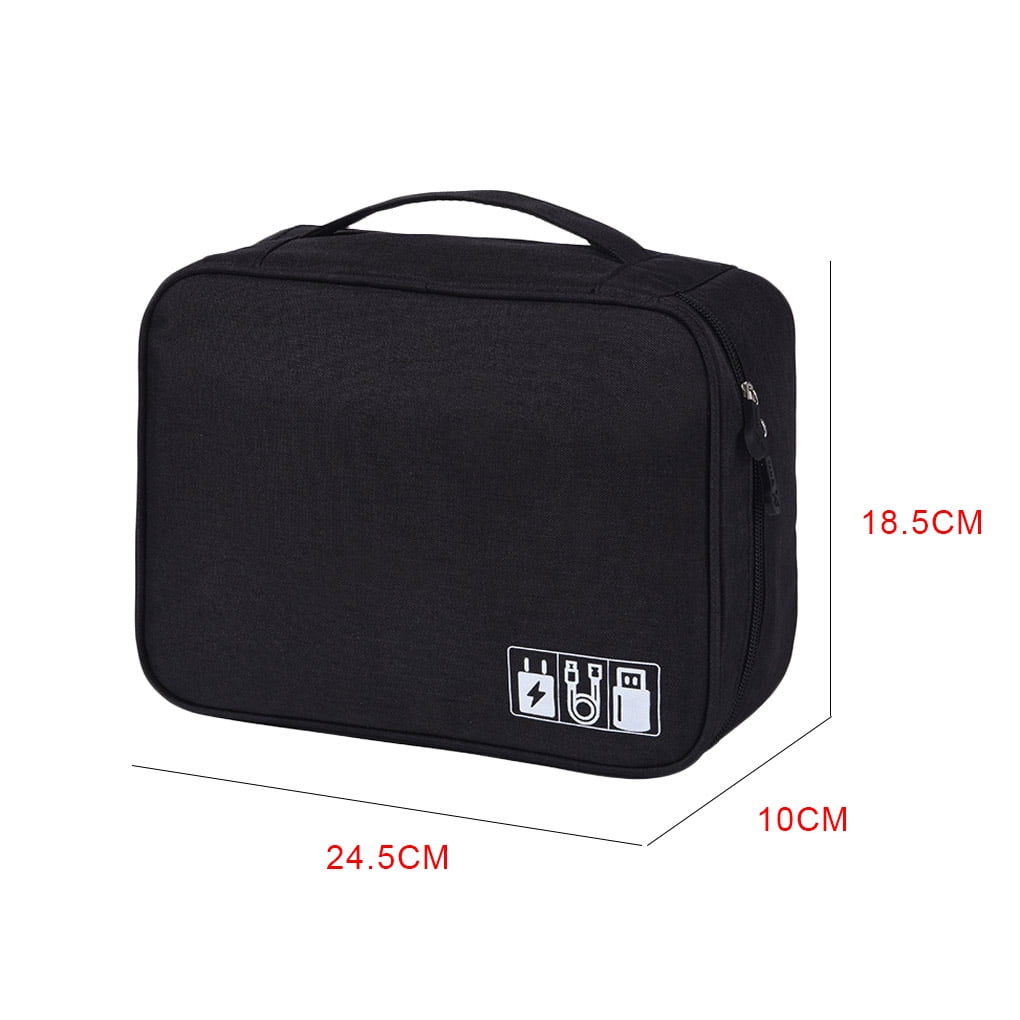 1 Pc Travel Electronic Digital Storage Bag (Mahroon)