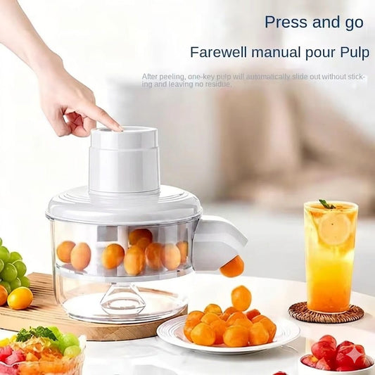 Rechargeable Electric Fruit Peeler-White
