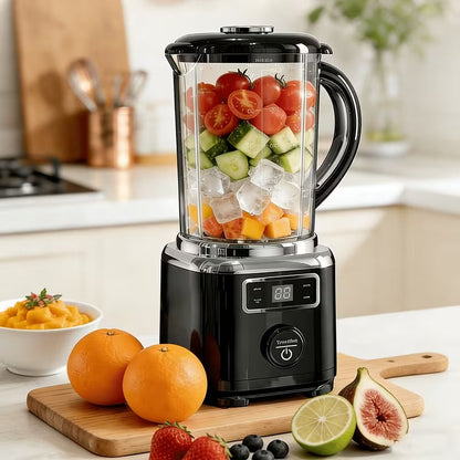 3 Blades Rechargeable Juicer-Black