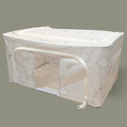 Foldable Clothes Storage Box (24L)-Light Green