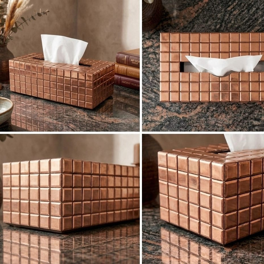 Luxury Mosaic Tissue Box