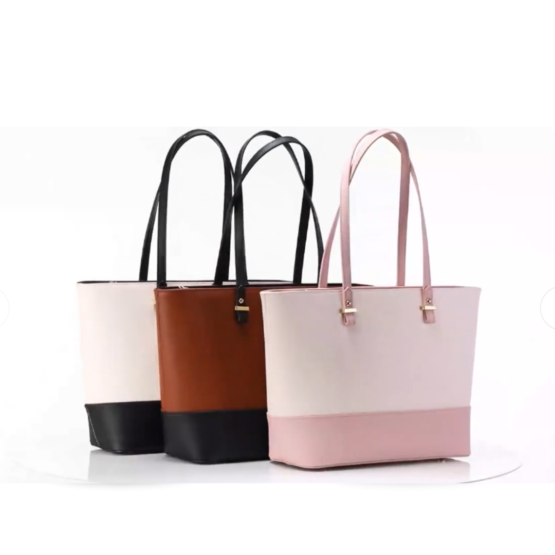 BELLA 3PC - PINK & BEIGE