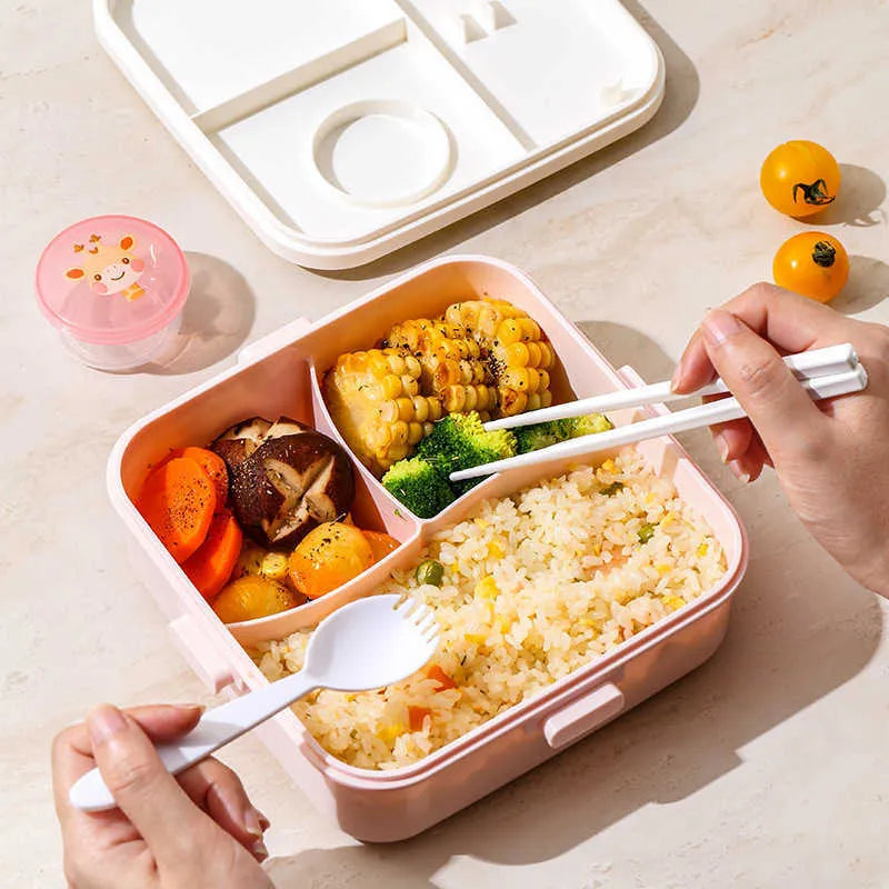 3 Compartment Lunch Box