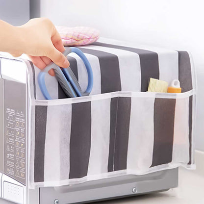 Double Pockets Dust Covers Microwave