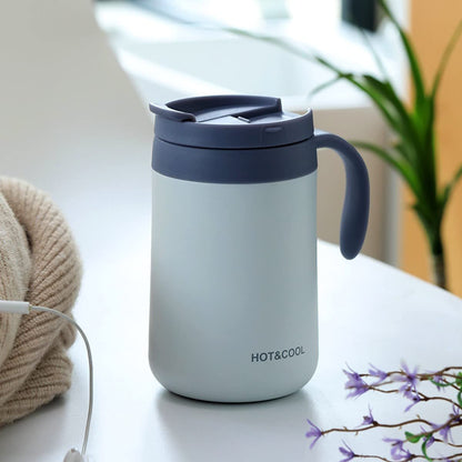 1 Pc Vacuum Coffee Mug 500ml-White